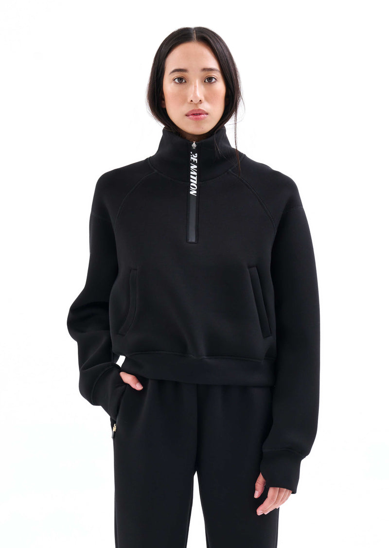 PRESSBACK SWEAT IN BLACK