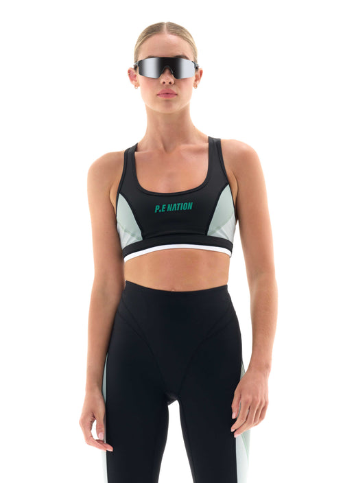 ENTITY SPORTS BRA IN BLACK