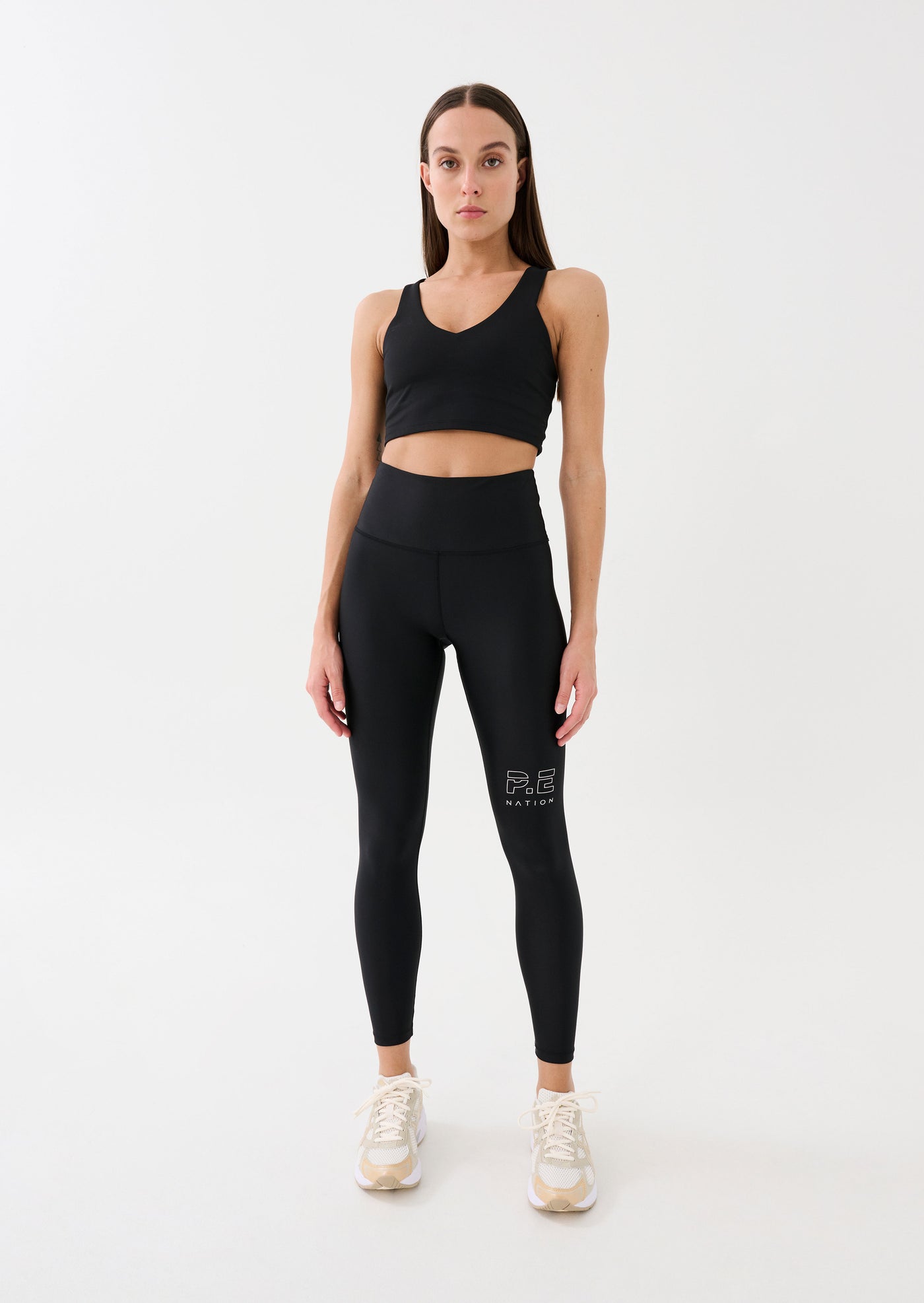FULL COUNT SPORTS BRA IN BLACK