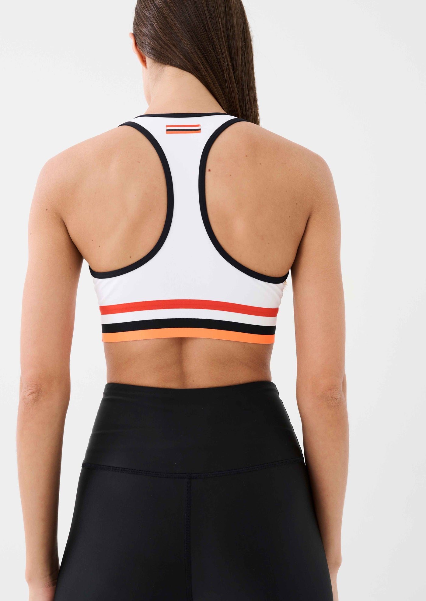 THE ORIGINAL RECYCLED SPORTS BRA IN OPTIC WHITE