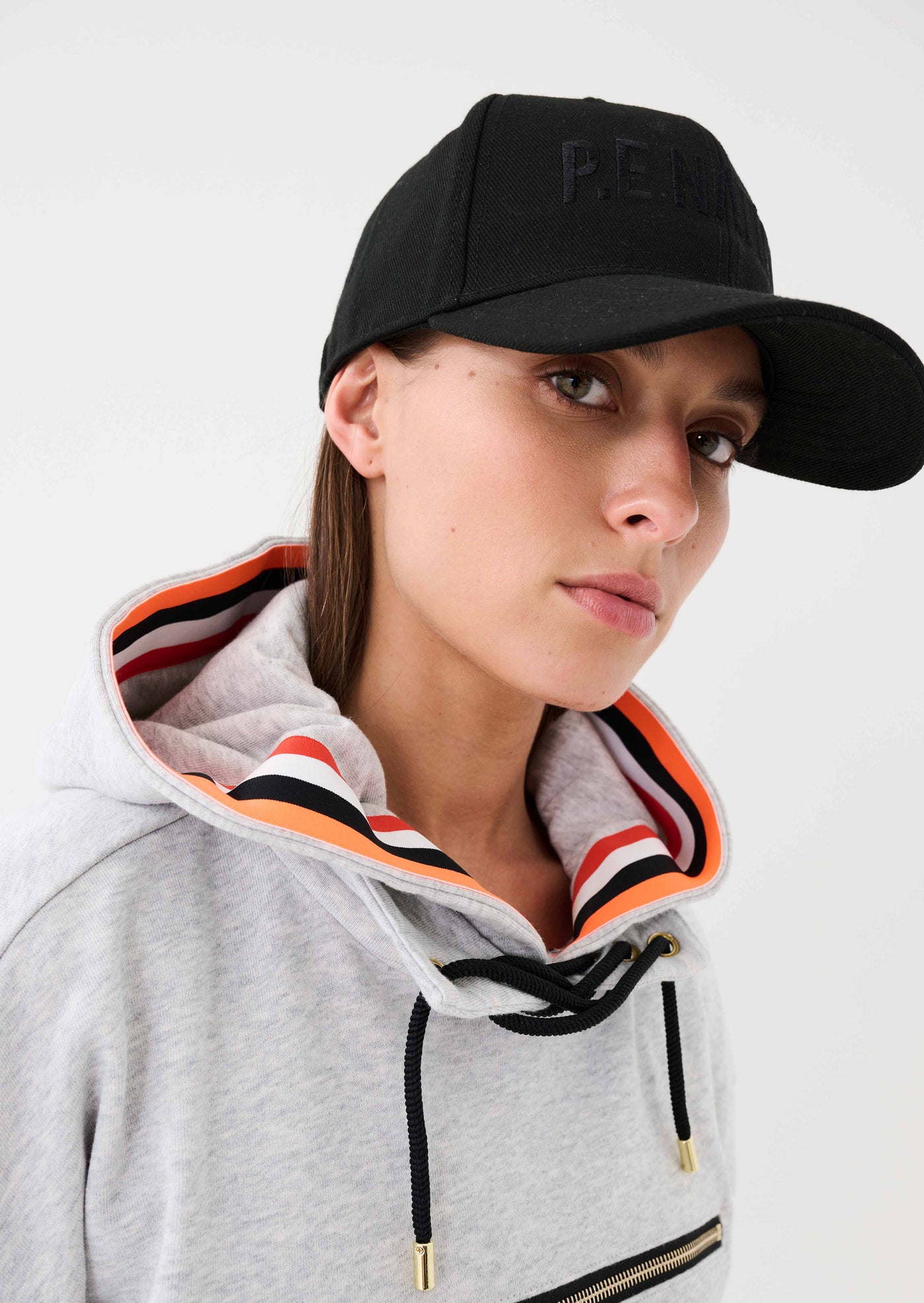 LEGACY ORGANIC COTTON HOODIE IN GREY MARL