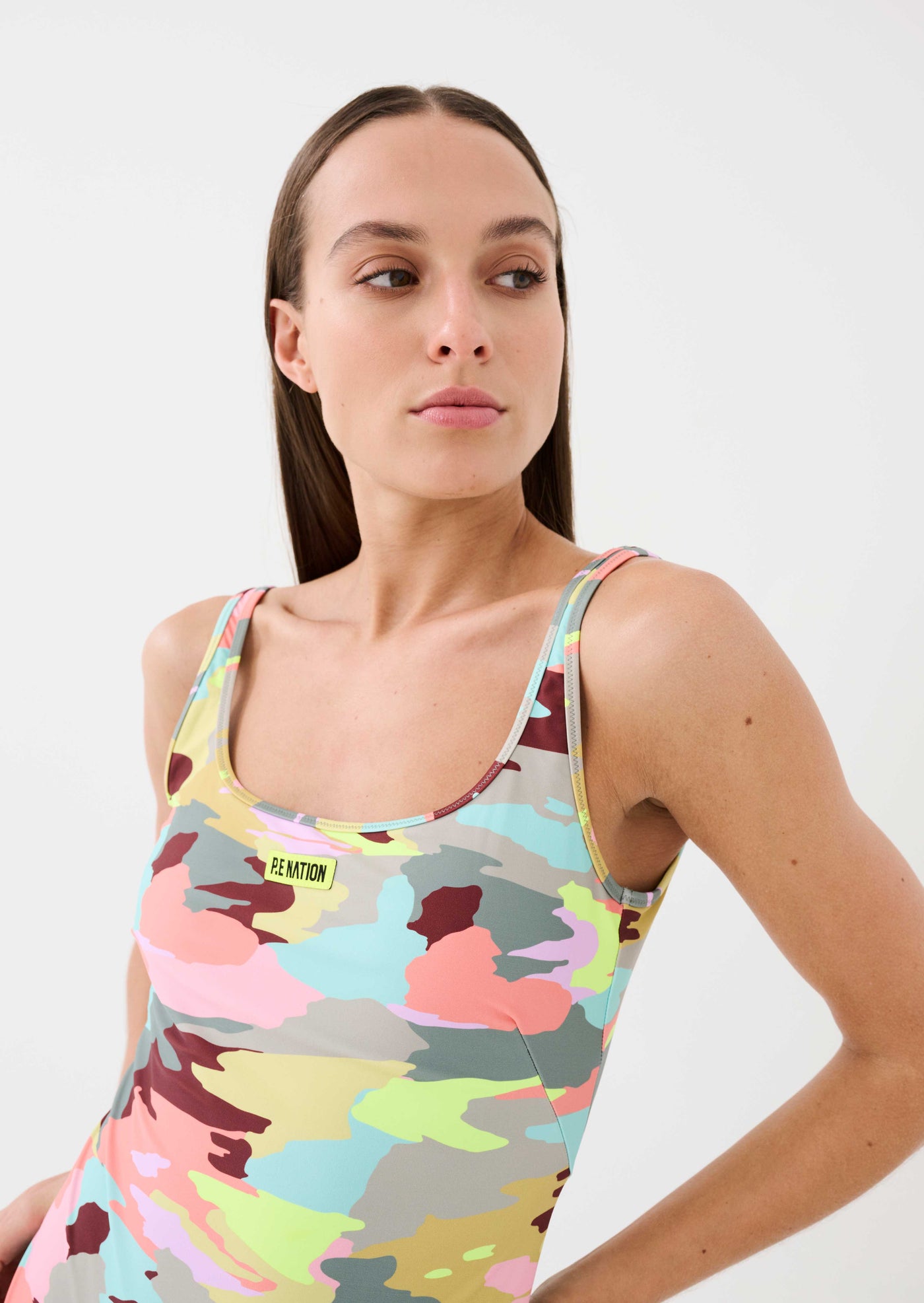 LONGITUDE REVERSIBLE ONE PIECE IN CAMO PRINT