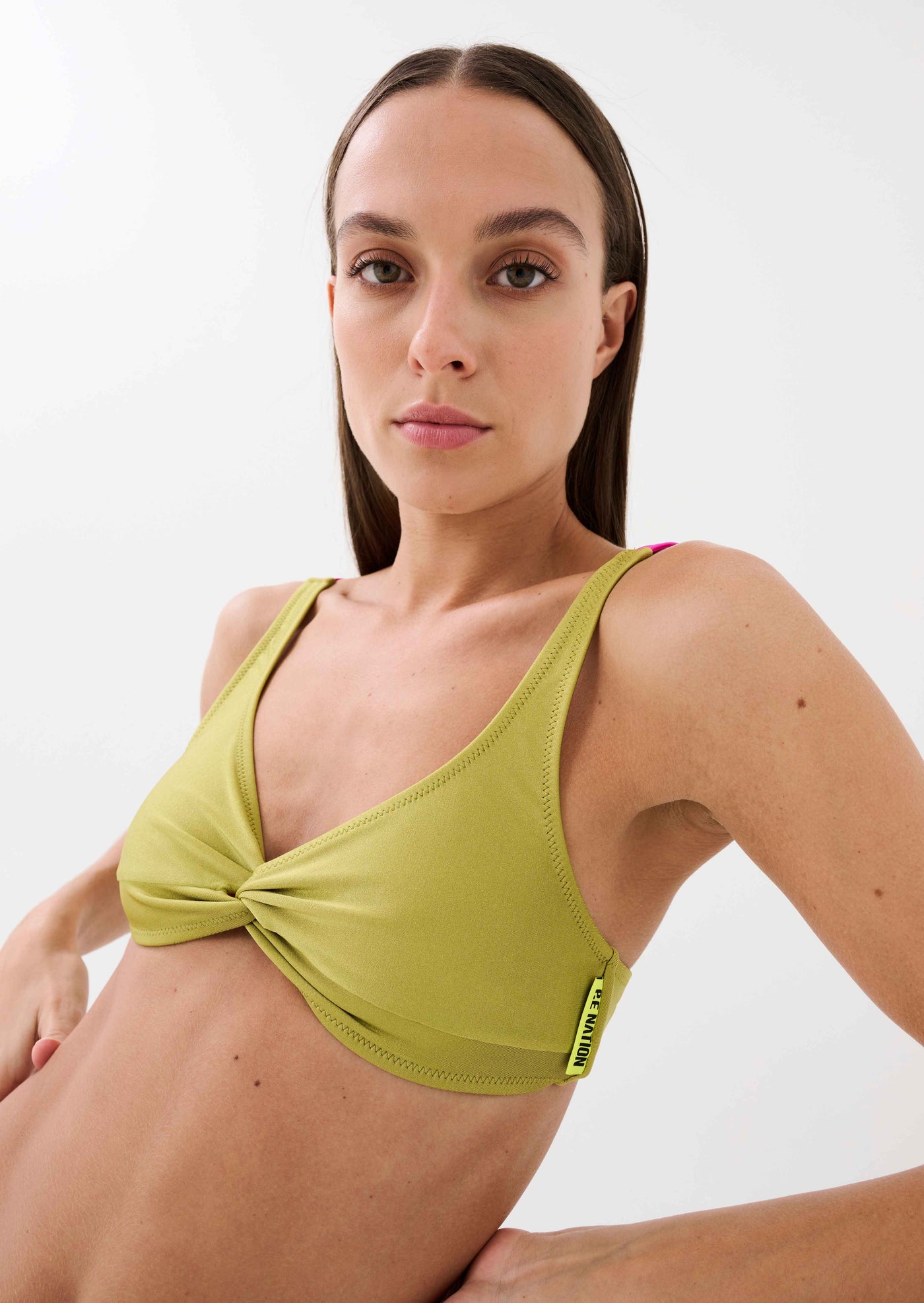 SOUTH BEACH BIKINI TOP IN GOLD