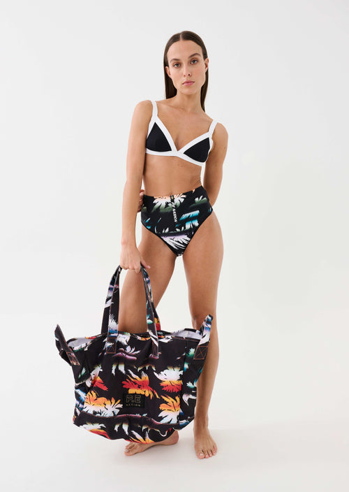 REEF BREAK BIKINI TOP IN BLACK