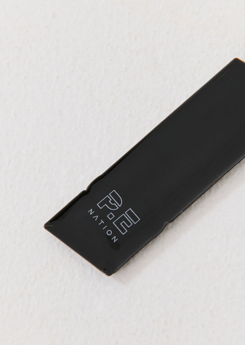 FORTITUDE KEY RING IN BLACK