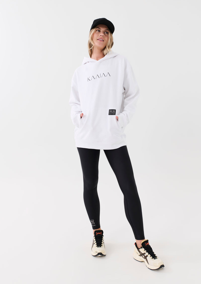FREEDOM HOODIE IN OPTIC WHITE