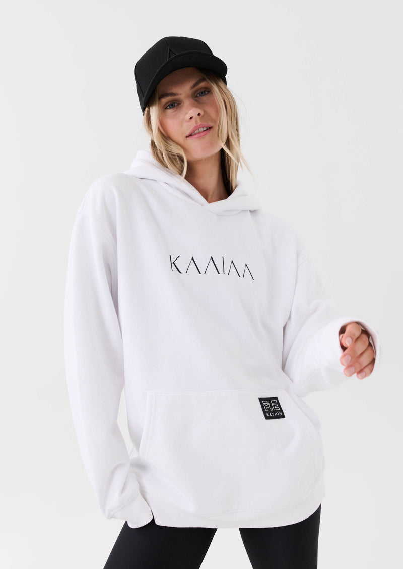 FREEDOM HOODIE IN OPTIC WHITE