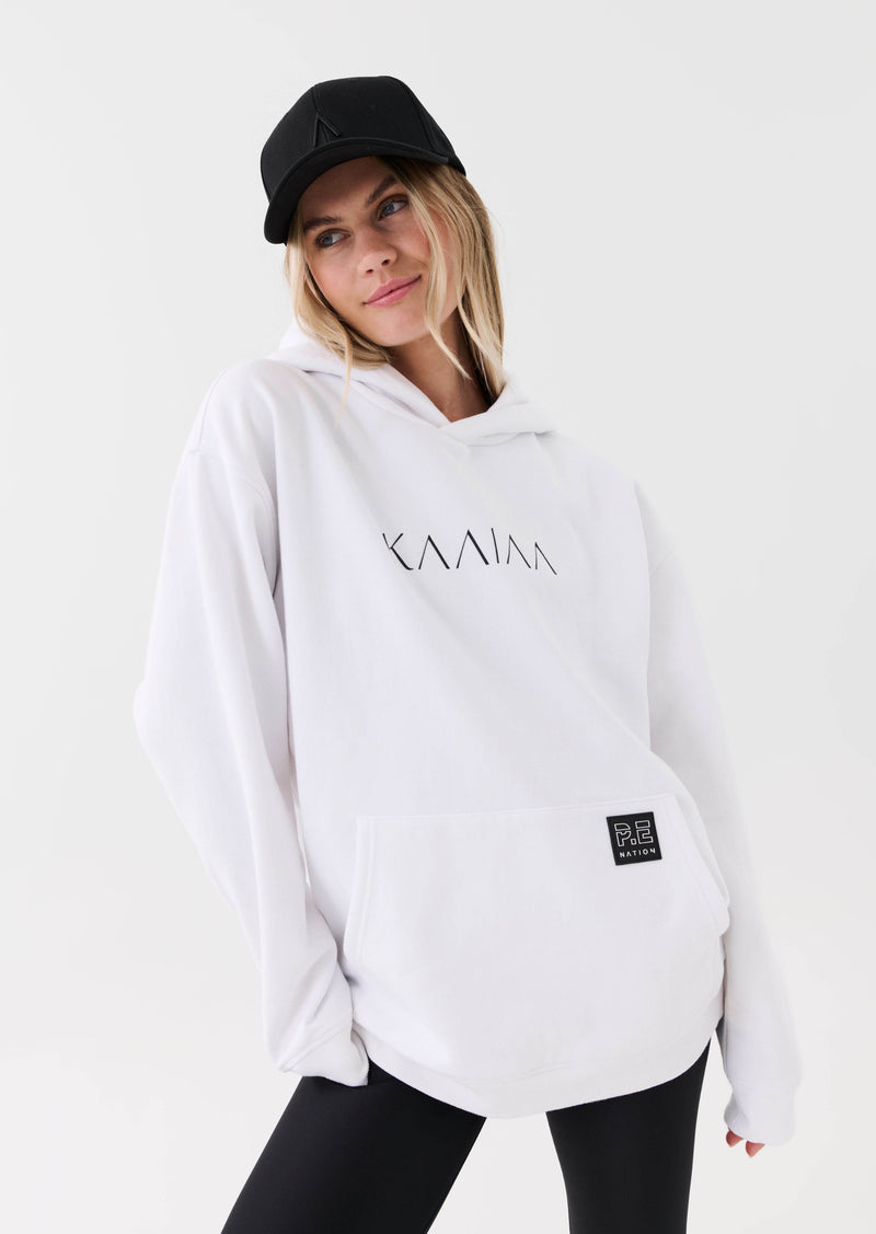 FREEDOM HOODIE IN OPTIC WHITE