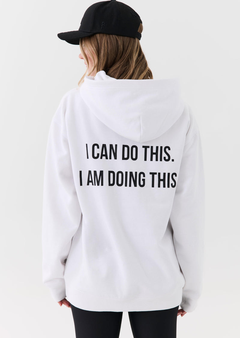 FREEDOM HOODIE IN OPTIC WHITE