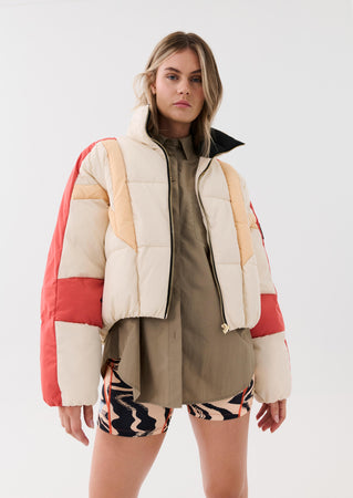 Denizen Jacket Pearled Ivory P.E Nation
