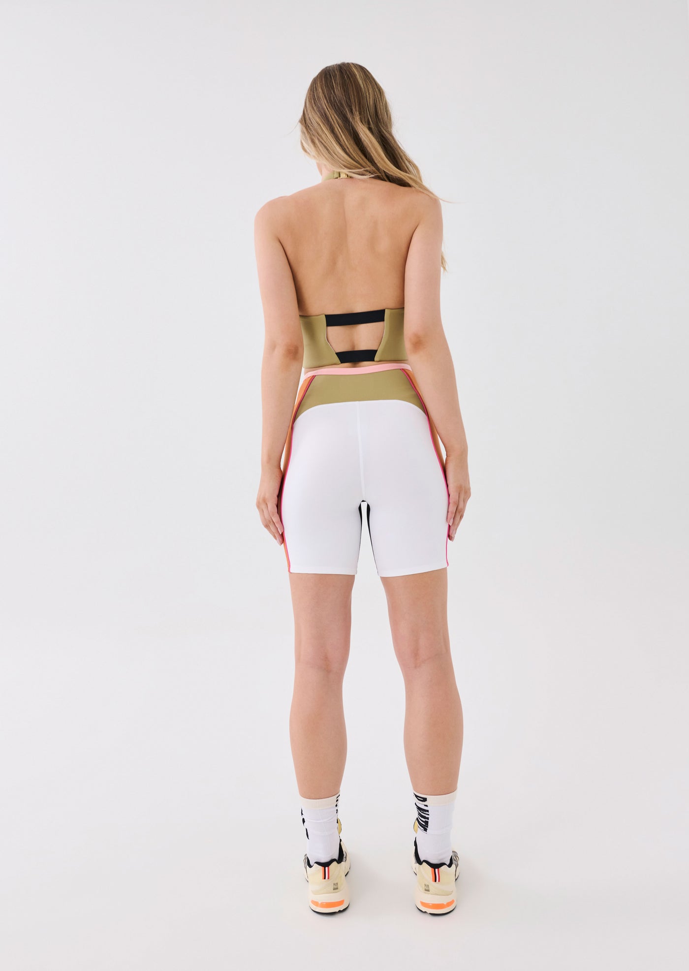 AIRTIME BIKE SHORT IN OPTIC WHITE