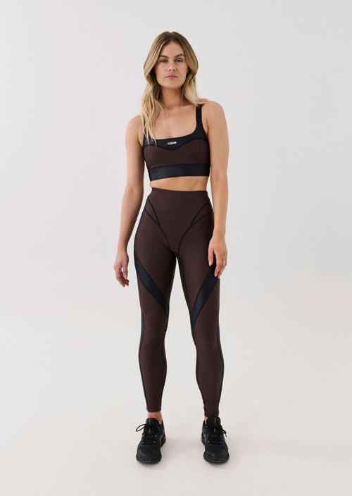 MASTERY LEGGING IN COFFEE BEAN
