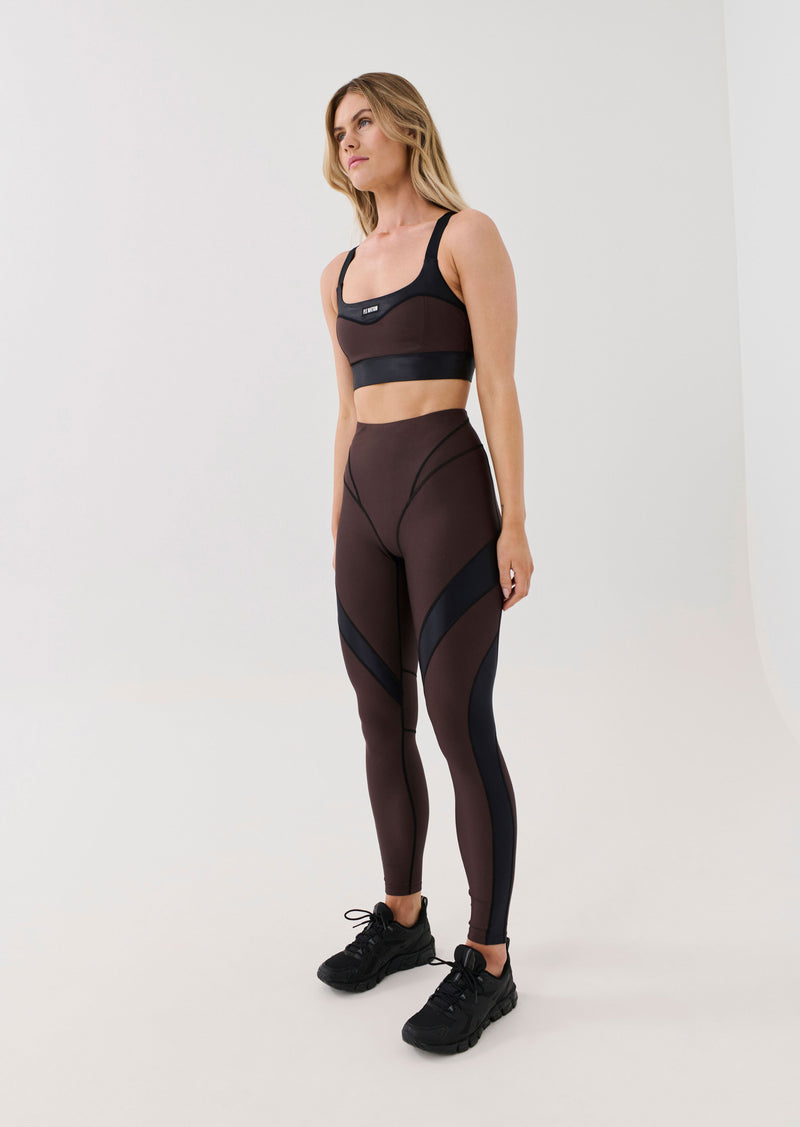 MASTERY LEGGING IN COFFEE BEAN