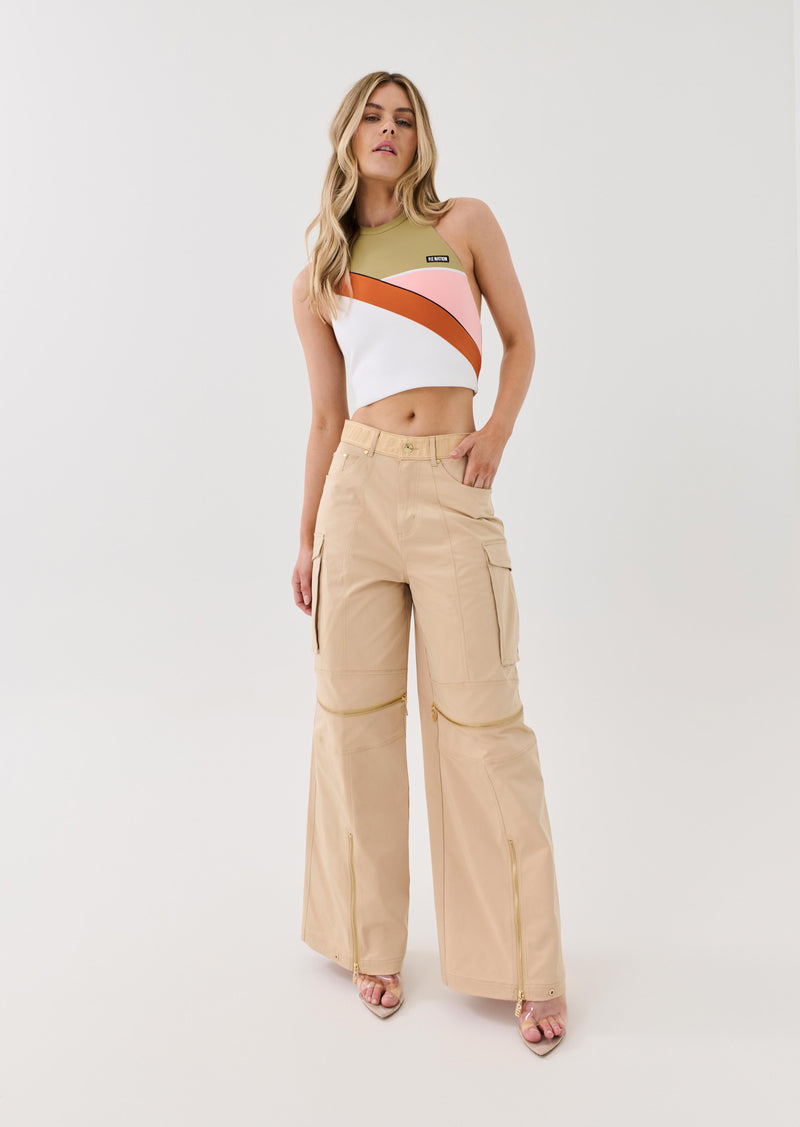 COMBAT PANT IN BEIGE