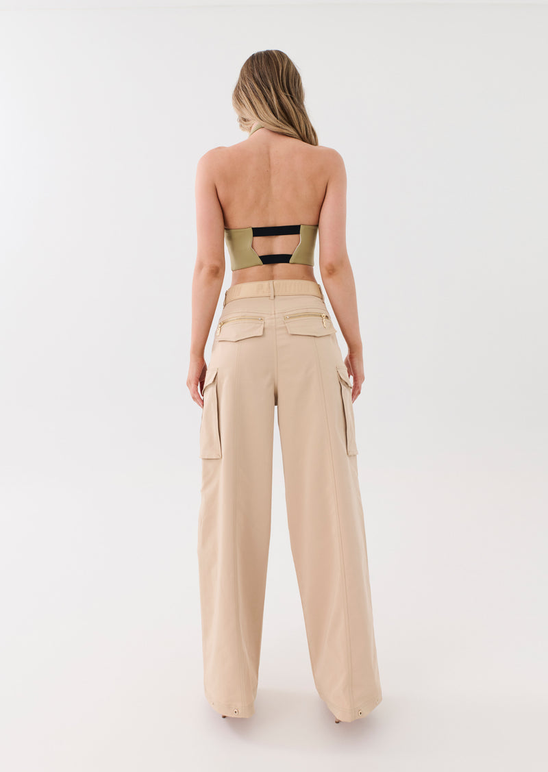 COMBAT PANT IN BEIGE