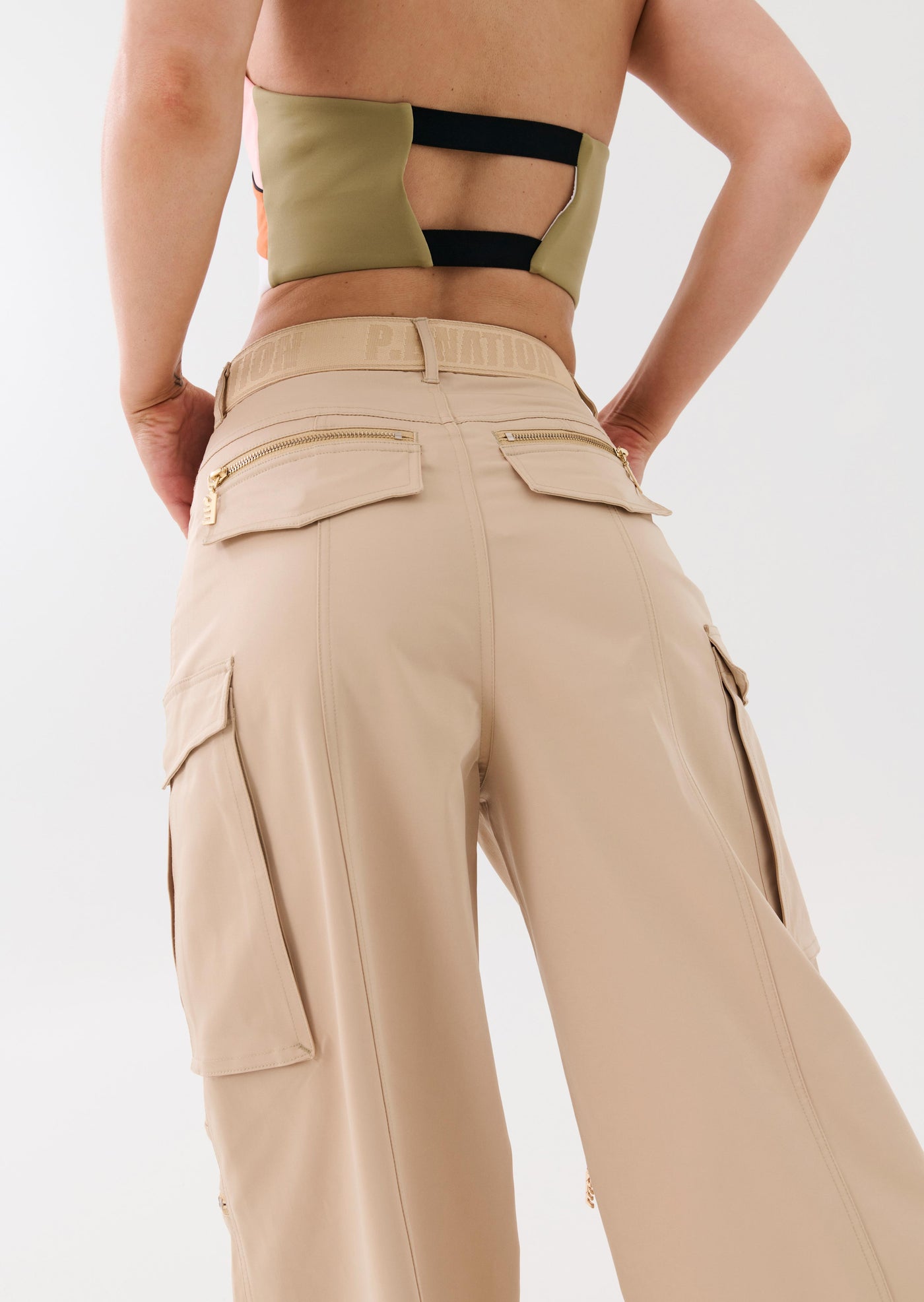 COMBAT PANT IN BEIGE