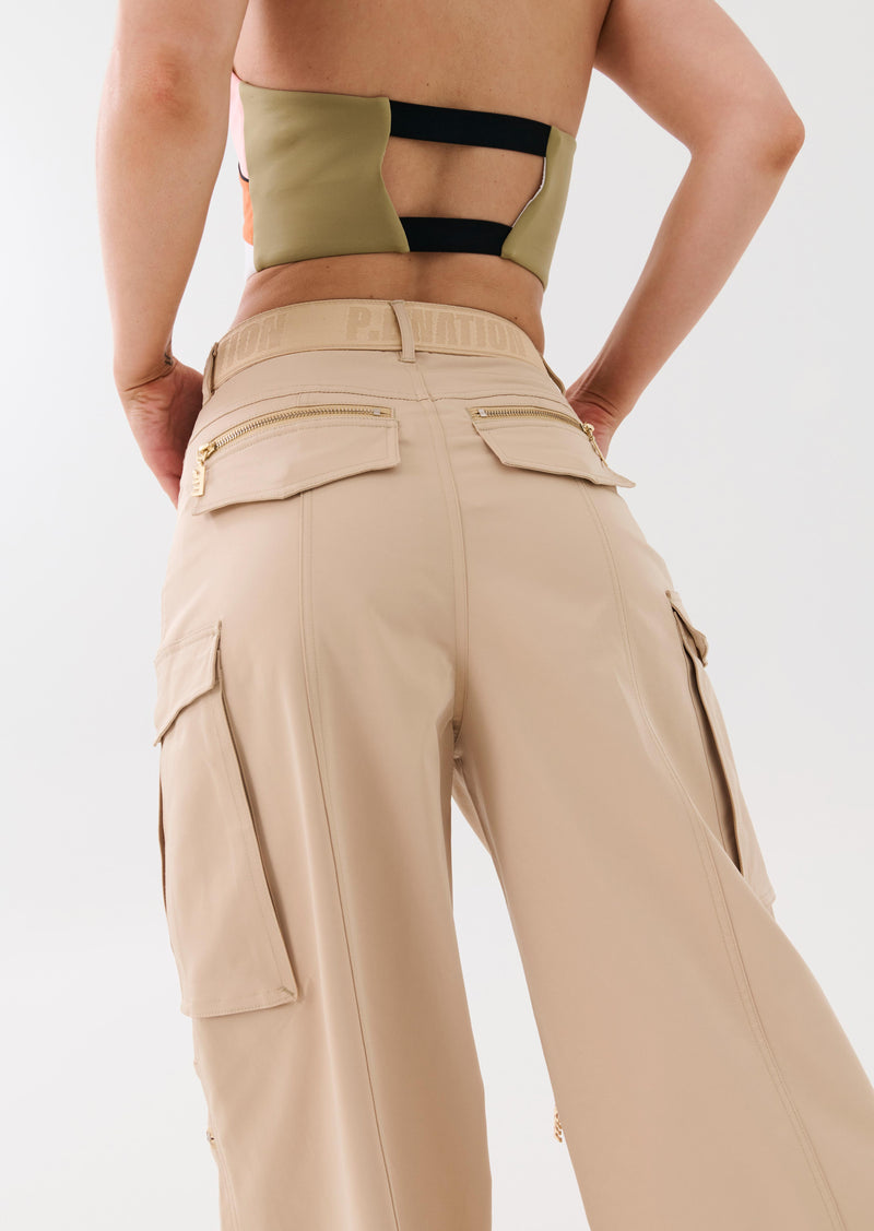 COMBAT PANT IN BEIGE