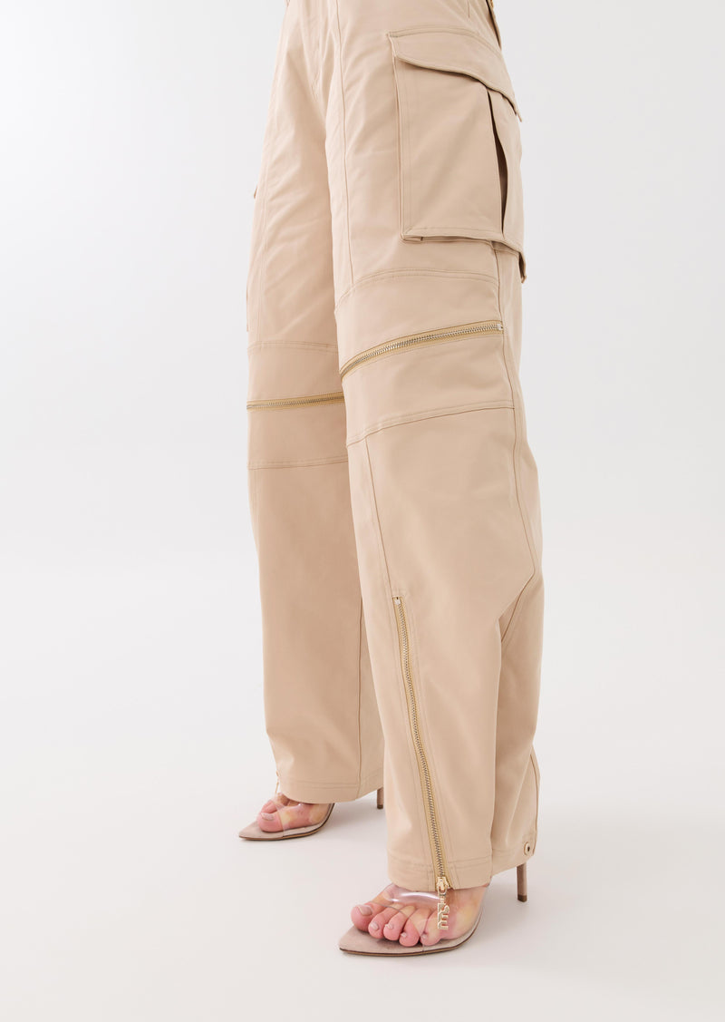 COMBAT PANT IN BEIGE