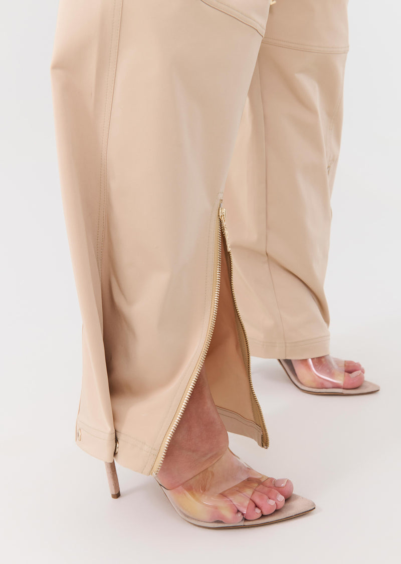 COMBAT PANT IN BEIGE