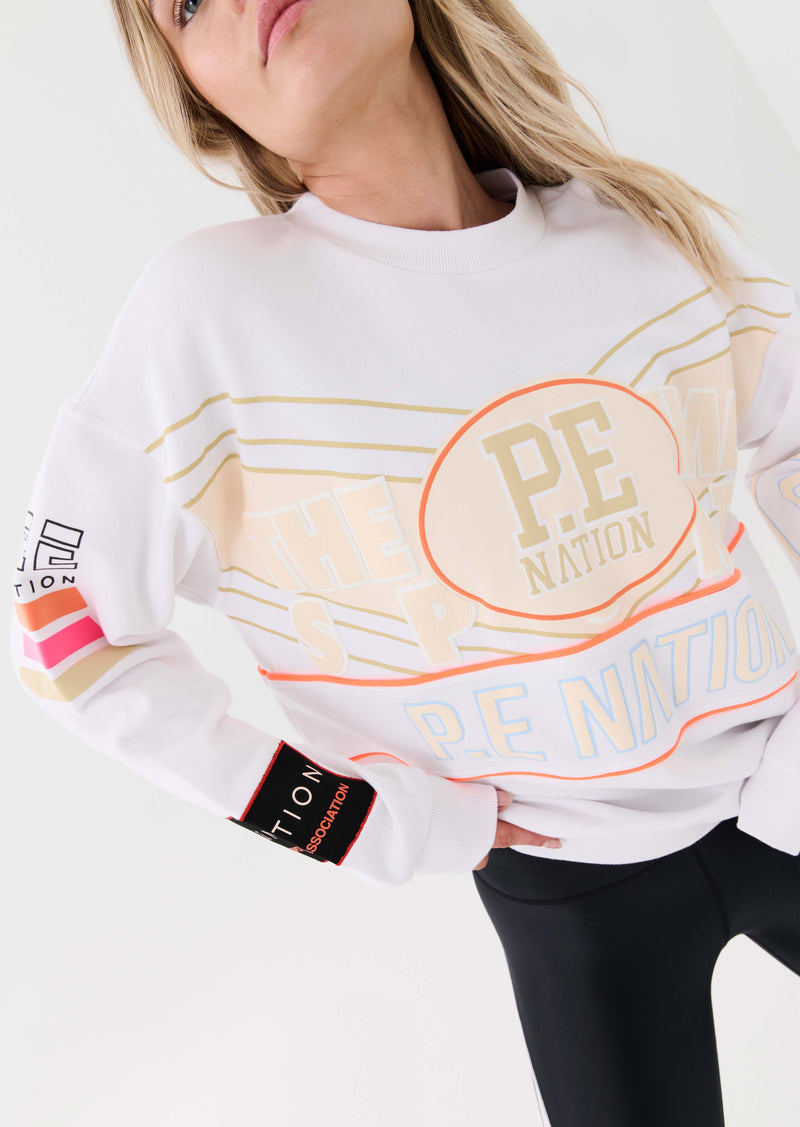 ROGUE SWEAT IN OPTIC WHITE