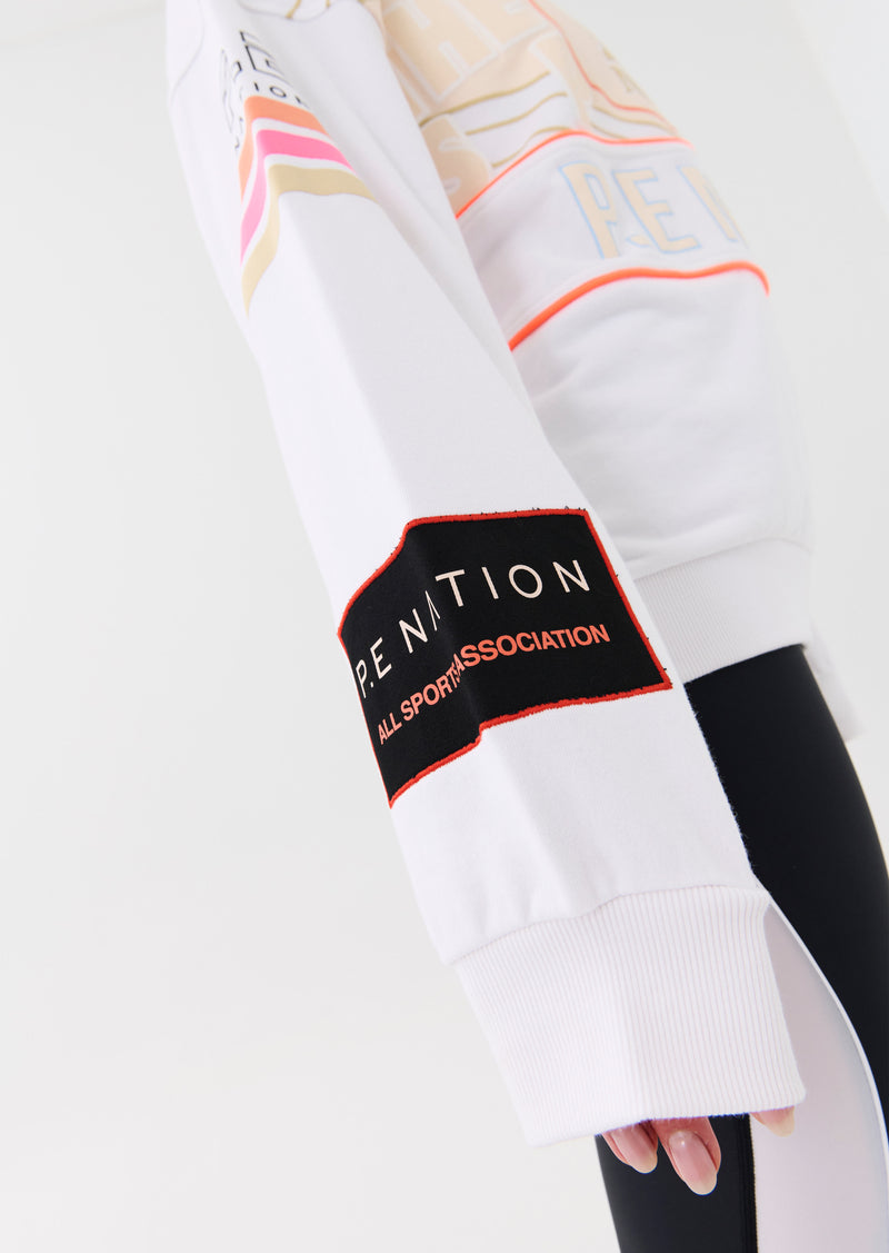 ROGUE SWEAT IN OPTIC WHITE