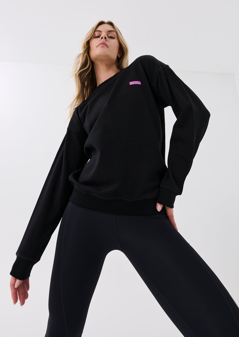 DAZE SWEAT IN BLACK