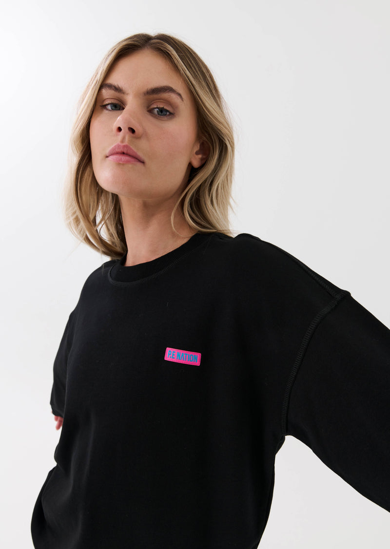 DAZE SWEAT IN BLACK