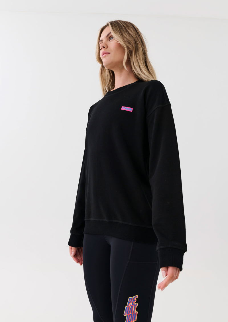 DAZE SWEAT IN BLACK