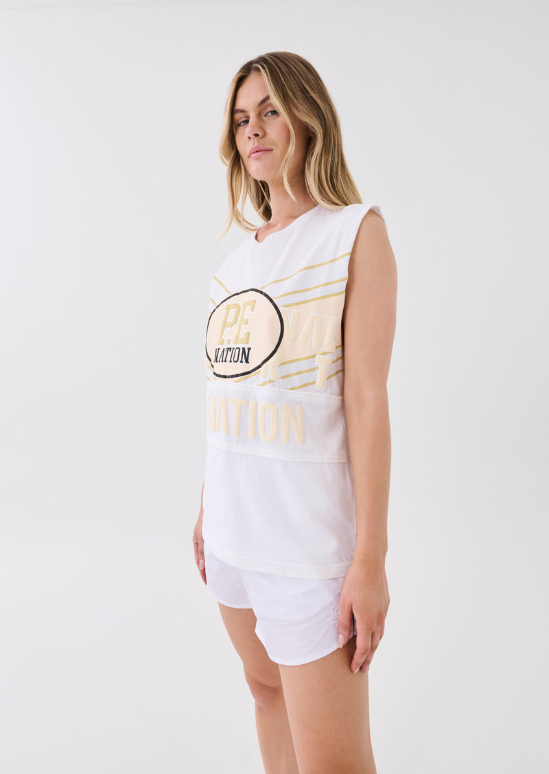 ROGUE TANK IN OPTIC WHITE