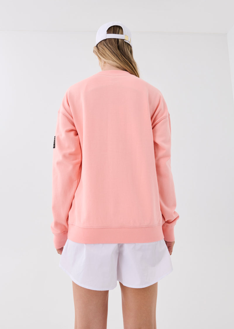 HEADS UP SWEAT IN PEACH BUD