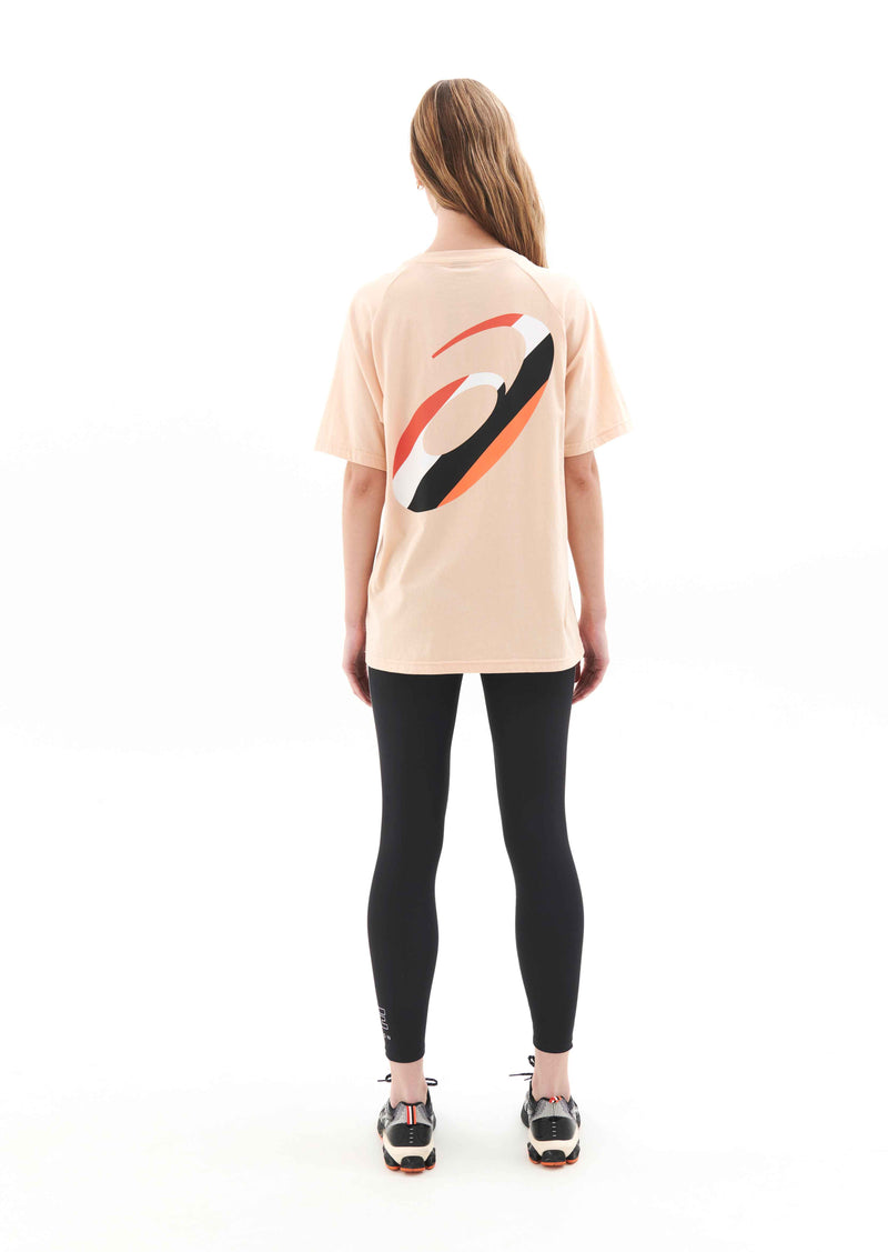 TRACKLITE TEE IN TENDER PEACH