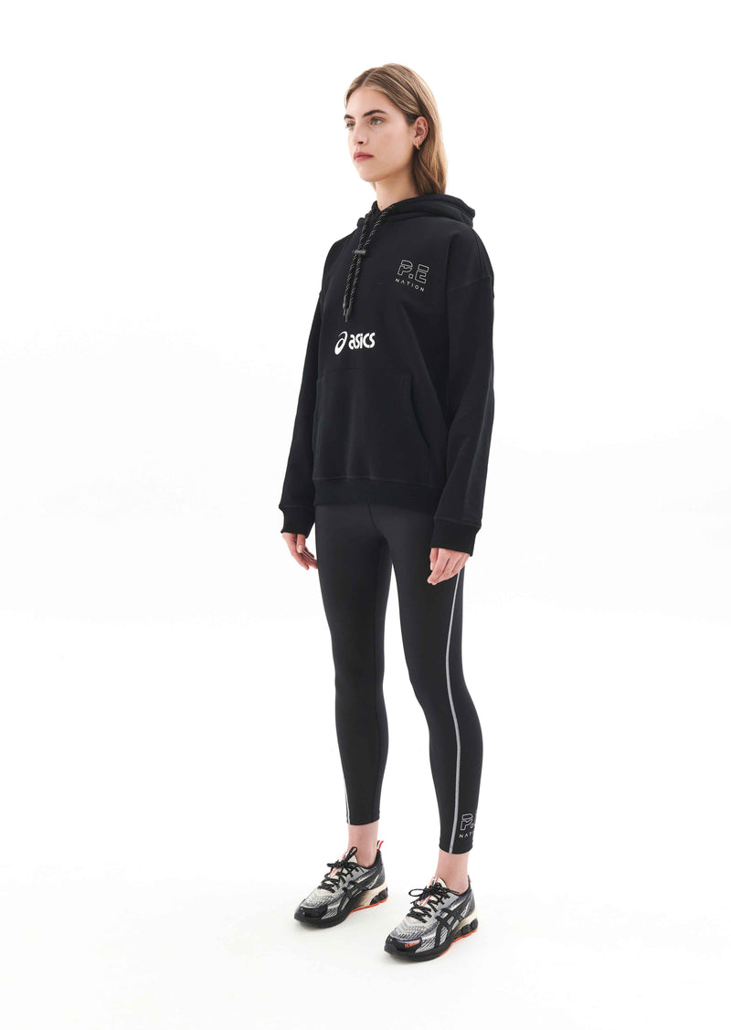 TRACKLITE HOODIE IN BLACK