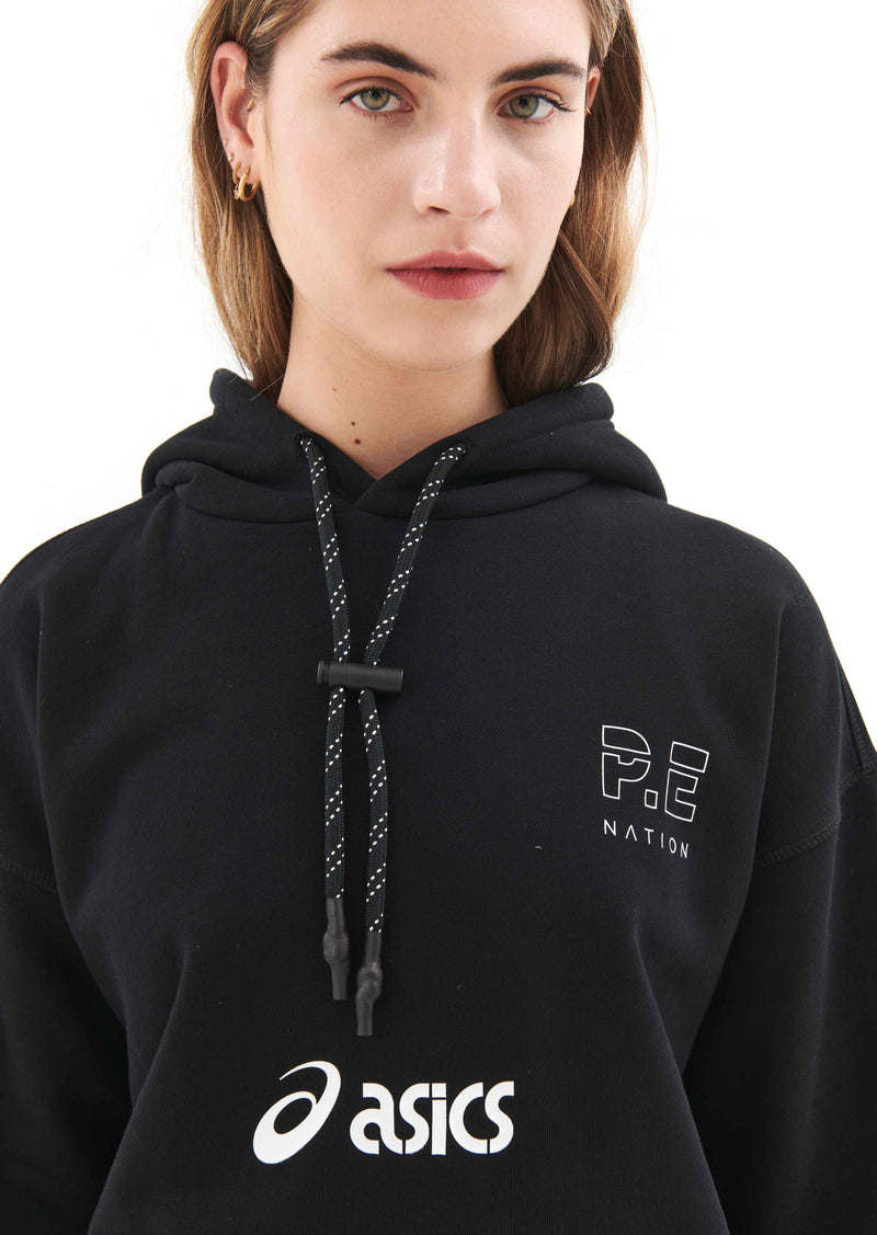 TRACKLITE HOODIE IN BLACK