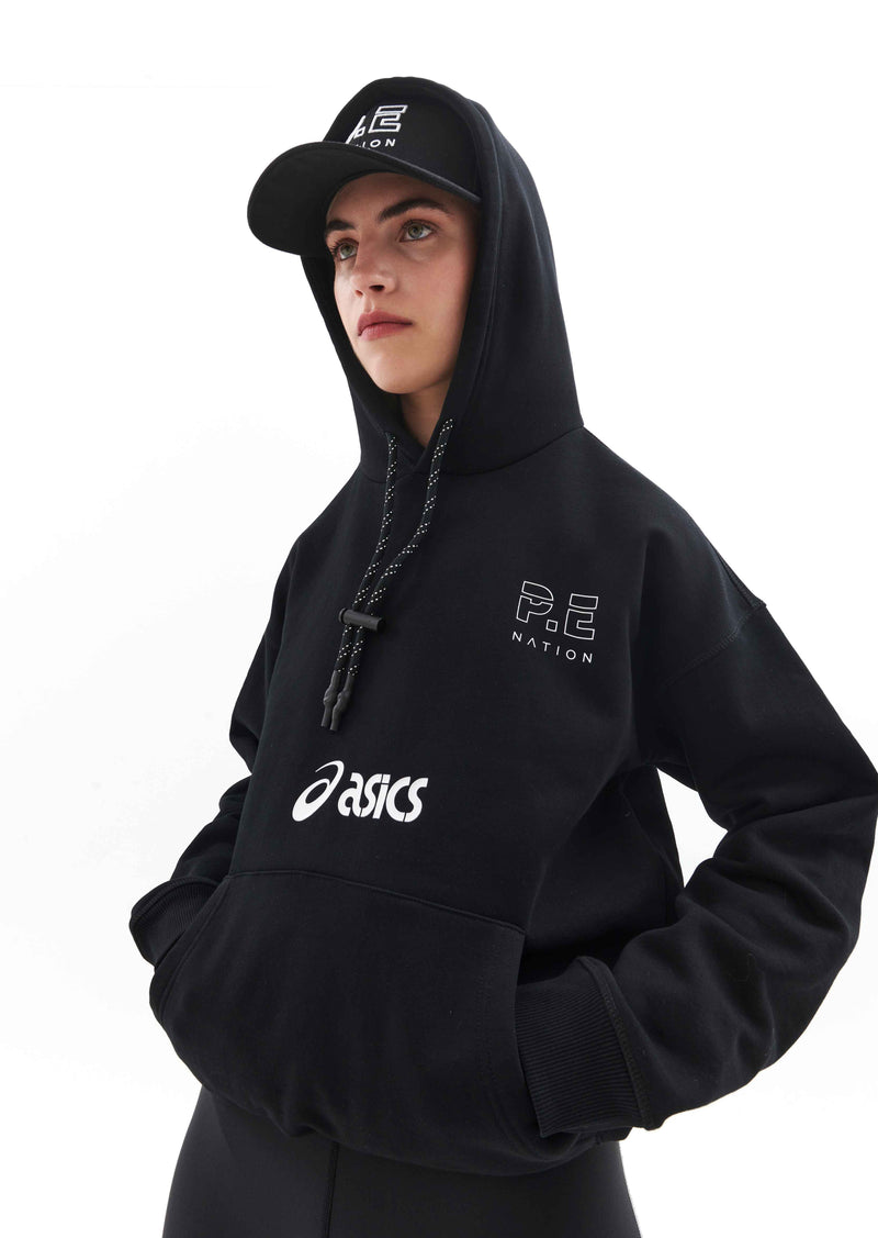 TRACKLITE HOODIE IN BLACK