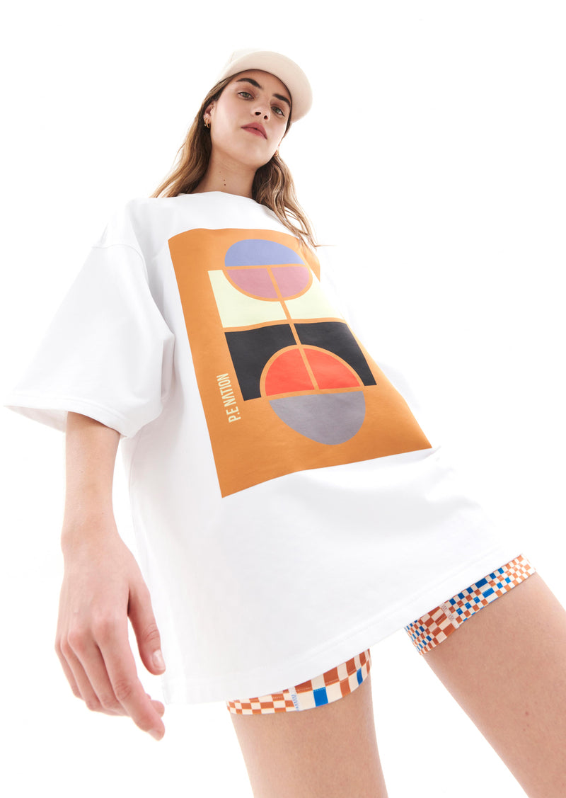 RHODE TEE IN OPTIC WHITE