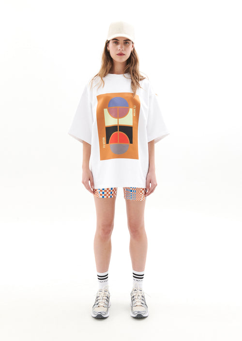 RHODE TEE IN OPTIC WHITE