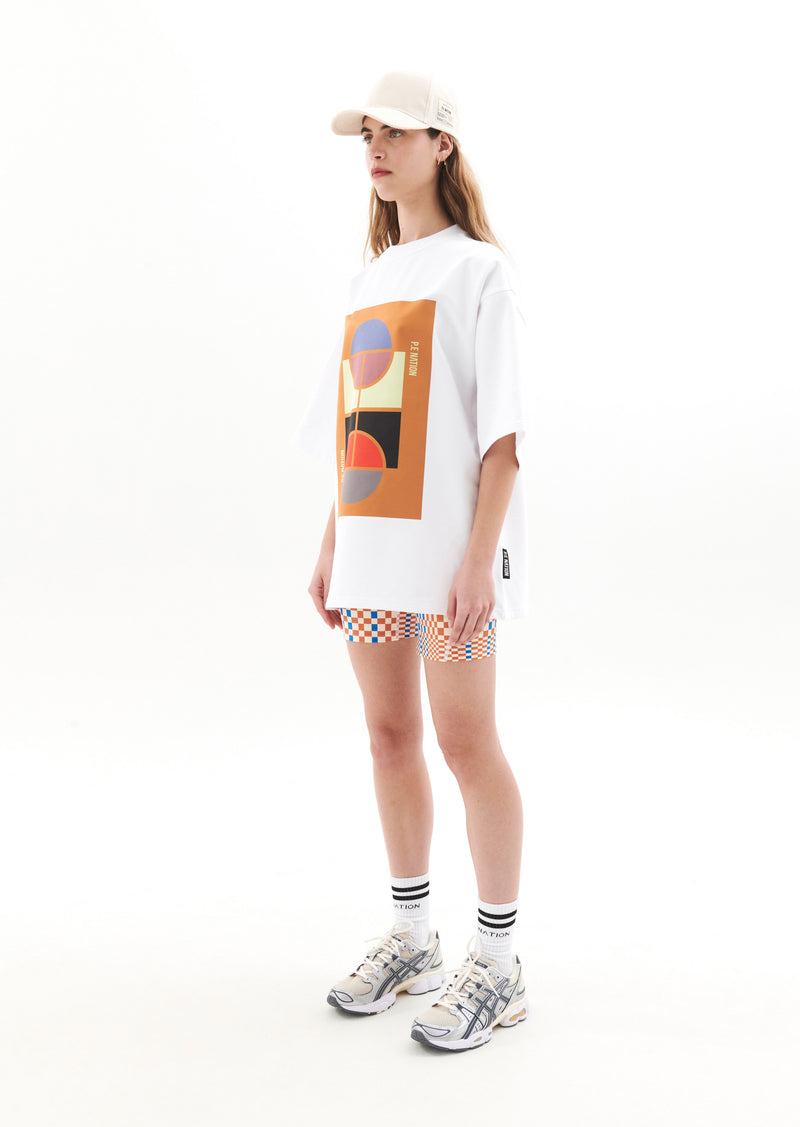 RHODE TEE IN OPTIC WHITE