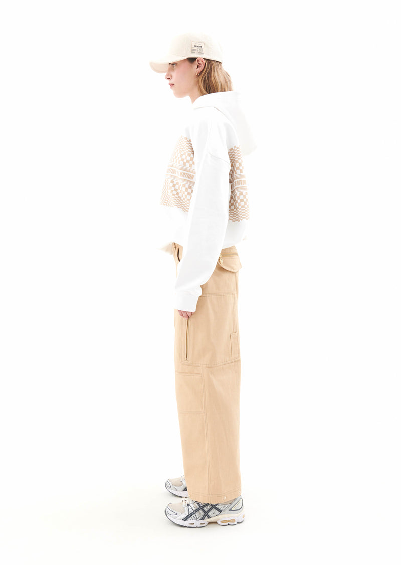 CANYON HOODIE IN OPTIC WHITE