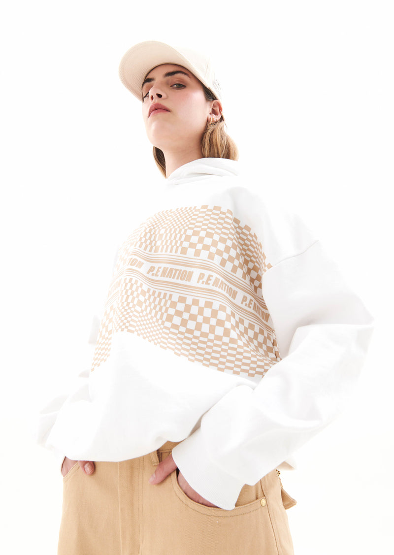 CANYON HOODIE IN OPTIC WHITE