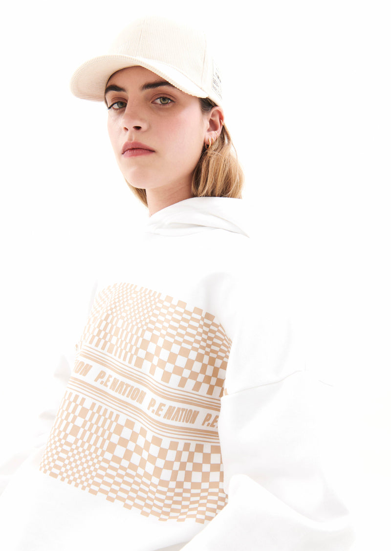 CANYON HOODIE IN OPTIC WHITE