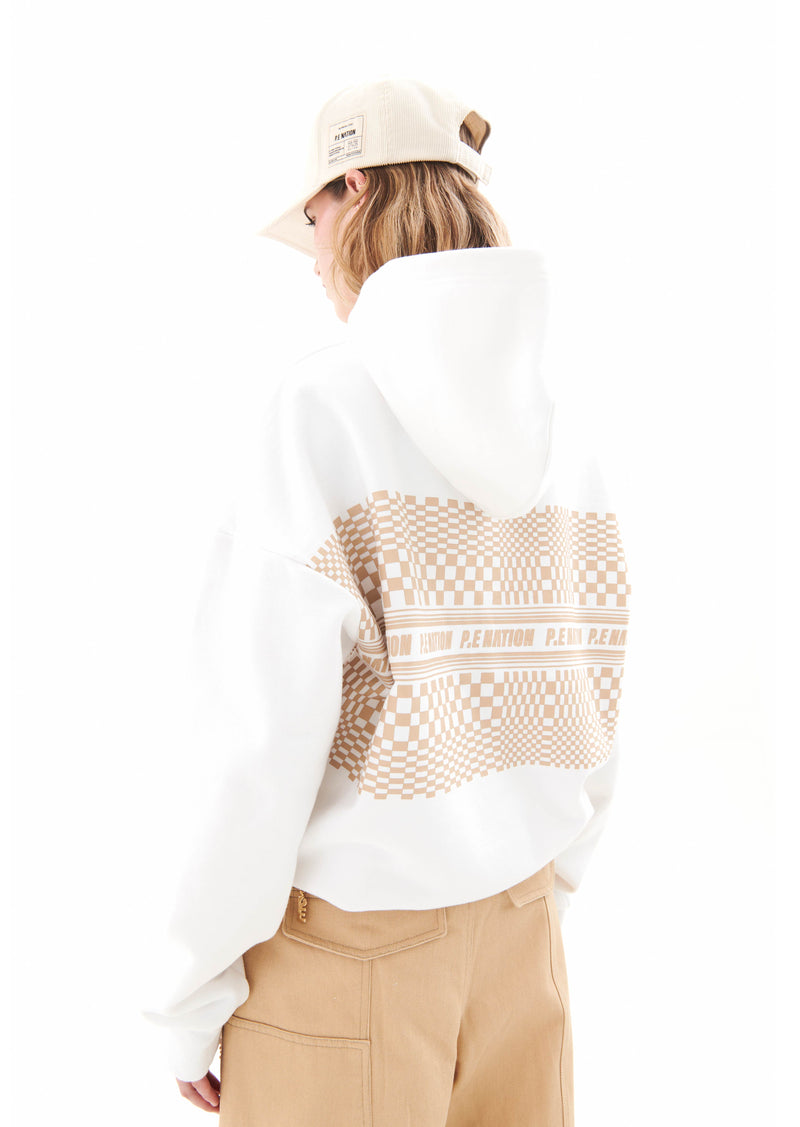 CANYON HOODIE IN OPTIC WHITE