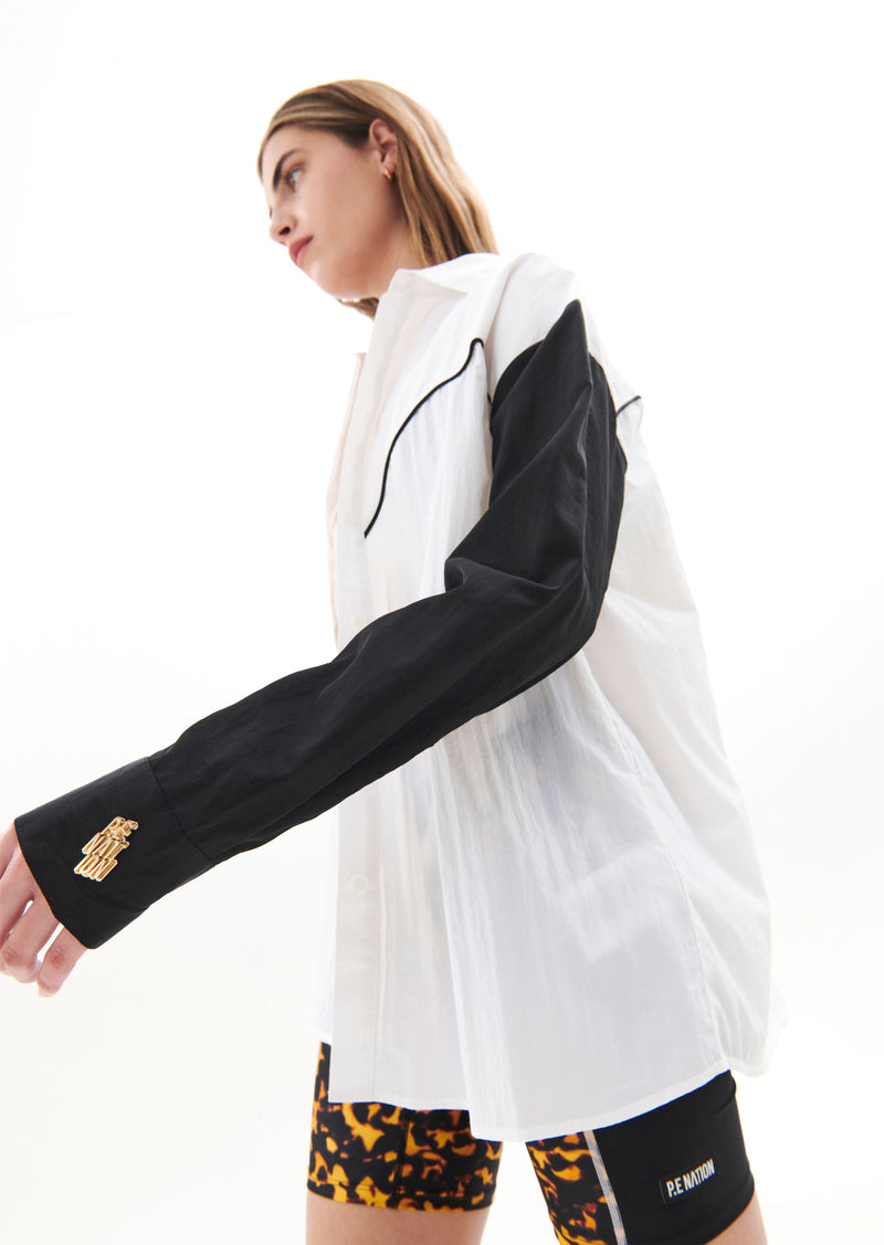 STATUS LS SHIRT IN OPTIC WHITE