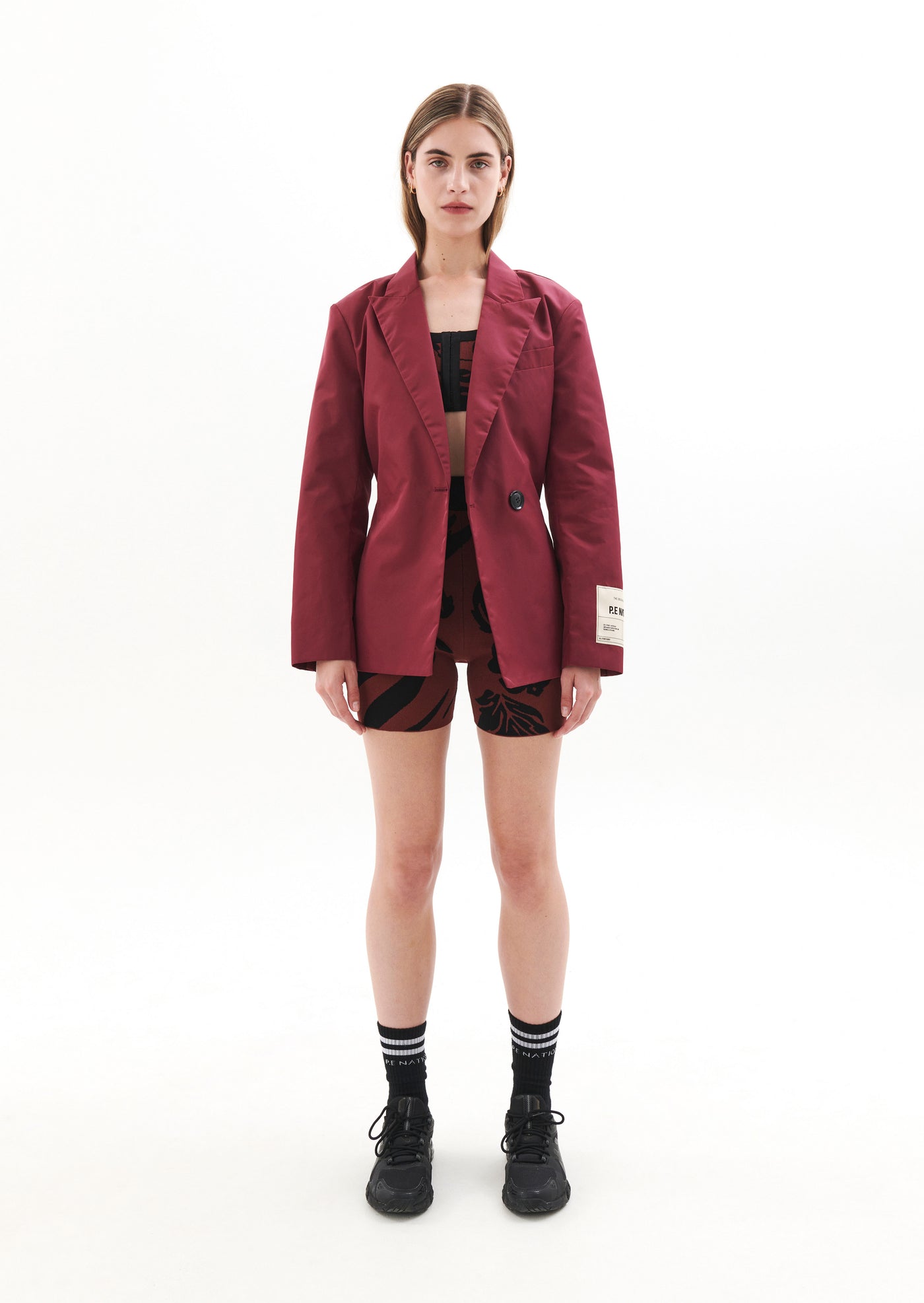 Theory sales red blazer