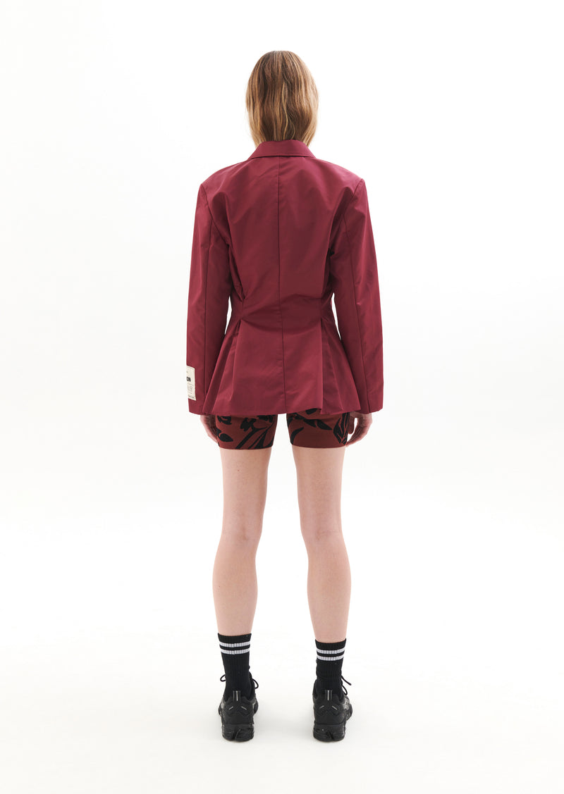 RECONNECT BLAZER IN RUMBA RED