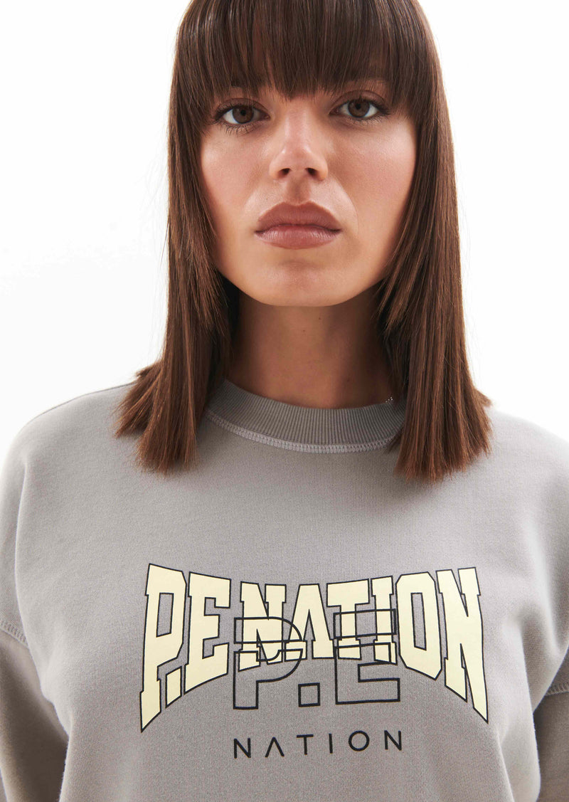 ALTERNATE SWEAT IN OPAL GRAY