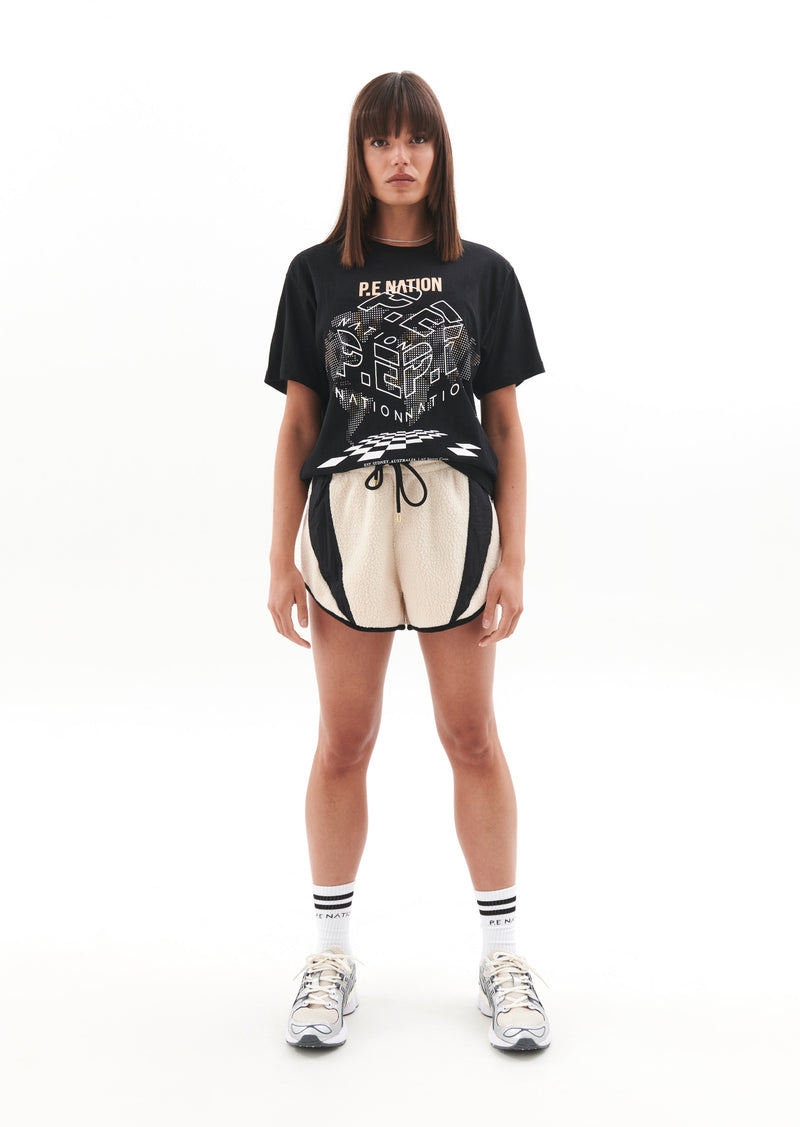 PROGRESSION TEE IN BLACK