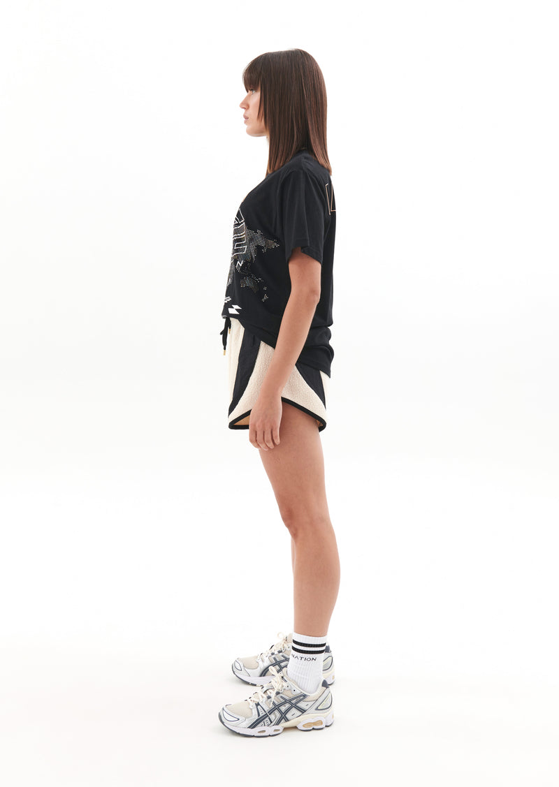 PROGRESSION TEE IN BLACK
