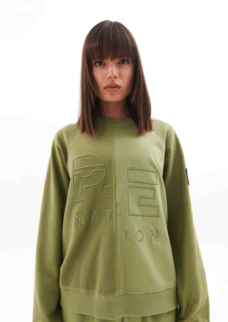 OBSERVATION SWEAT IN SAGE