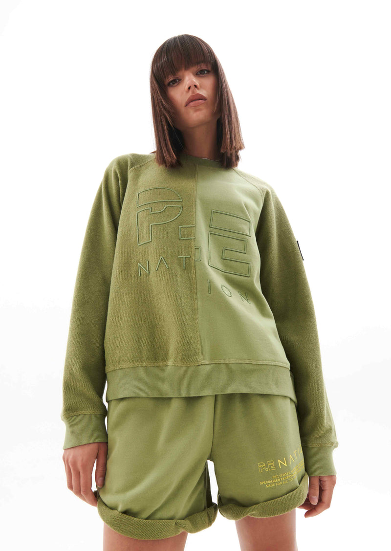 OBSERVATION SWEAT IN SAGE