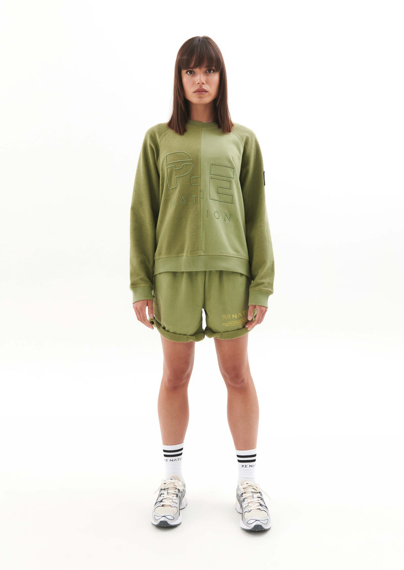 OBSERVATION SWEAT IN SAGE